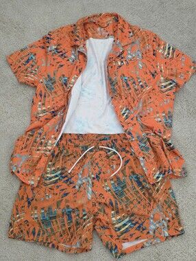 All In Motion Men's Swim and Active Set - Size XXL